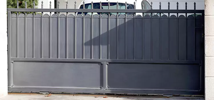 Metal Driveway Gate Installation West Lafayette